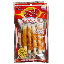 소프트 시바이누껌 고단백 토이푸들개껌 맛있는 잭러셀테리어개껌 훈련 4P, 1개