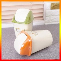 잎새 휴지통 정사각 소 (색상랜덤) 2.5L 쓰레기통 페달휴지통, 상세페이지 참조