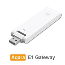 Aqara-E1 허브 게이트웨이 지그비 3.0 WiFi 릴레이 원격 제어 집 전체 스마트 홈 시스템 샤오미 앱 Mijia, 01 USB plug