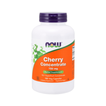 나우푸드 체리 750mg 베지 캡슐, 180개입, 1개