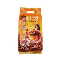 간편한 로즈버드 모카 커피 믹스 1.2kg(100봉) 명절 부모님 지인 선물 회사 탕비실 손님접대, 16개