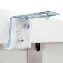 무타공커텐브라켓.매직쏙.화이트