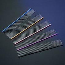 핸섬 푸들콤 24cm 애견미용전문가용, 핑크