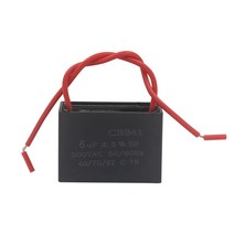팬5pcs 모터 구동 커패시터 시작 배기 환기 500V AC CBB61 1 미크로포맷 1.2 1.5 1.8 2 2.5 2.7 3 4 5 6, 22 ACCBB61-2.7UF