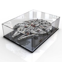레고케이스 아크릴 주문제작 피규어 수납 진열장 장난감 보관함 쇼케이스 Ultimate Millennium Falcon 빌딩 블록 아크릴 투명 보관 캐비닛 먼지 덮개에, 사용자 정의 옵션