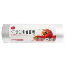 케이티무역 YHP-KT 크린 롤팩 500매 35x45cm 위생백 롤백 크린백, 1개