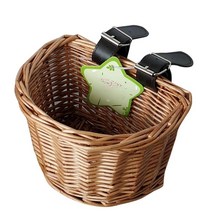 자전거 라탄 바구니 가방 전기 배달 미니벨로 전동 킥보드 짐받이 보조 짐가방 핸들 바 13, 협력사