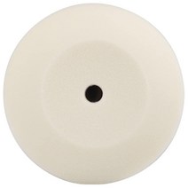 Wizards 패스트 컷 울 버핑 패드 - 트위스트 울 및 벨크로 뒷면 왁스 어플리케이터 패드 - 자동 디테일 청소 및 보호용 - 페인트를 태우지 않고 적극적으로 절단 - 18., Foam Polish Buff Pad