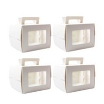 PH 미니창케익상자, 화이트, 50개입