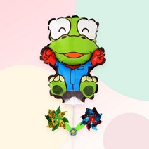 [파티지] 손풍선 모음 스틱풍선 막대풍선, N_D_바람개비 풍선_크롱
