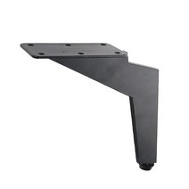 리폼쟁이 거실장다리(번개/150mm/블랙) 가구 소파 장식장 다리