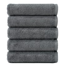 항균 호텔수건 200g 5장세트 100%국내생산 세면타월, 진그레이 5장, 5개