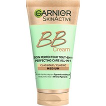 가르니에 스킨액티브 Garnier BB Cream medium 독일 올인원 케어 클레식 미디엄 비비크림 50ml, 3팩