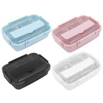 도시락 식기 용기 등급 용 사무실용, 분홍색