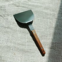 MM 나무손잡이 스텐 뒤지게 뒤집게 스패치 헤라 1개, 우든굴절헤라(대)