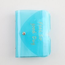 후지 필름 인스탁스 7C 8 9 25 50s 용 64 포켓 미니 사진 앨범 케이스, 02 Blue