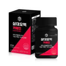 뉴트리커먼 삼대오백 과라나 카페인, 30정, 2개