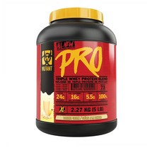 Mutant 뮤턴트 프로 트리플 웨이 프로틴 서플리먼트 바나나크림파이 2.27kg