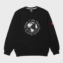 스타일 EARTH 로고 스 셔츠 블랙 CA22SSW301BLK