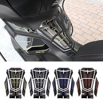 탱크 패드 스티커 세트 pcx125 주유구 스티커 사이드 니어 튜닝 21-22 혼다PCX, Red - 레드