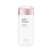 [미샤] 올 어라운드 세이프 블록 소프트피니쉬 선 밀크 70ml, 단품