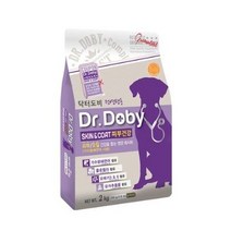 닥터도비 전연령 스킨앤코트 피부건강 건식사료, 2개, 2kg