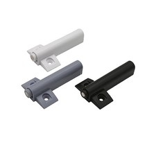 철물팩토리 도어캐치 원터치 빠찌링 자석 원형 날개형 싱크대 경첩 댐퍼 문 가구 장농 옷장, 화이트