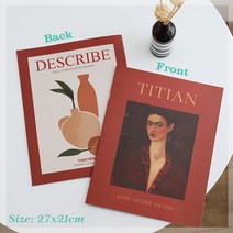 잡지 커버 노트북 INS 사진 소품 음식 쥬얼리 사진 촬영 커피 차 목걸이 화장품용, 02 TITIAN