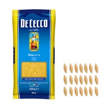 데체코 리소 500g 쌀알모양 파스타, 단품, 단품