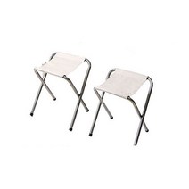 무중력® 야외 캠핑 피크닉 테이블 그릴 화로대, 테이블용 실버화이트 의자