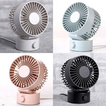 윈드몬 탁상선풍기 1+1 저소음 탁상용 휴대용 USB 미니 선풍기, 03. 탁상용선풍기 핑크2개