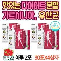 가르시니아 유산균 맛있는 다이어트 가루 딸기맛 속편한 뱃살빼기 체지방감소 유산균 곡류발효효소 탄수화물 컷팅제 얼굴살 단기간 허벅지살 음식 뱃살 내장지방 빼는법 아랫배 DIET
