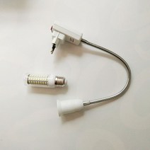 스마트싱스 스마트플러그 UK EU 플러그 범용 램프 홀더 벽 소켓 휴대용 E27 전구 나사 변환기, [02] 40CM, [01] UK plug