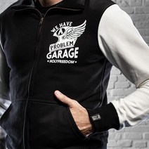 HolyFreedom SWEATSHIRT FULLZIP B&W