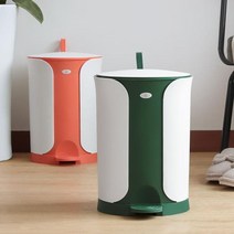 닐스샵_ 사무실용휴지통 모던휴지통 분리수거 재활용쓰레기통 스윙쓰레기통 _neills, 시트러스원페달휴지통11L_그레이