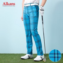 베르니에 남성용 프리미엄 체크 골프바지 골프웨어 골프복_JKS06