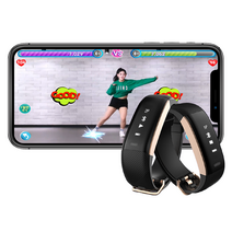 육아해방템 - 즐링! 인공지능 모바일 댄스게임 즐링밴드K(안드로이드 iOS) 육아템 다이어트 스마트육아템 초등학생 선물 크리스마스 선물 연말 선물, 즐링밴드 세트(밴드 2개)