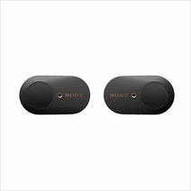 소니 WF-1000XM3 노이즈캔슬링 무선 이어폰, Black