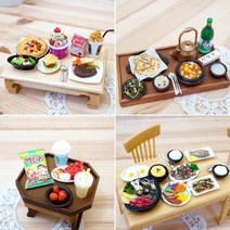 미니미소 미니어처 음식 한상차림 / 밥상과 음식 가능 / 제사상 상차림 납골당 꾸미기 주문제작, 불고기 전골