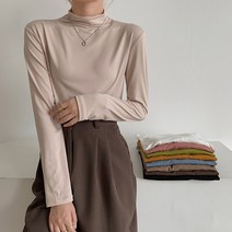 [블랙린드] 주크 데일리 무드 폴라 티셔츠_B23CTS025