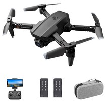 GoolRC LS-XT6 미니 드론 4K 듀얼 카메라 원터치 이륙/회항, 1080P 카메라 + 보관 가방, 배터리 2 개