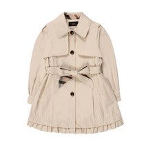 닥스 리틀 닥스키즈 프릴 A라인 트렌치코트 DRS82CT58P LB