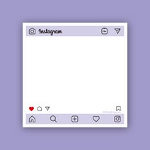 페토닷컴 예쁜 떡메모지 디자인 모음 메모지, 떡메 120. 바이올렛 인스타그램, 1개