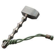 스틸레토망치 티타늄망치 솔리드 합금 휴대용 야외 EDC 생존 도구 방어 손, 1.Type-A