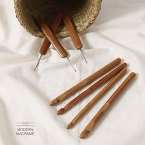 [다전상회] 대나무 코바늘 20종 세트 + 파우치 구성 마크라메재료 2022973ea