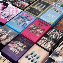 아이브 포토 카드 55매 앨범 굿즈 장원영 안유진 리즈 일레븐 러브다이 여자아이들 트와이스, 포토 카드북