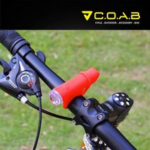 COAB RAYPAL 핸들바 전조등 레드 자전거안전등 자전거전조등 자전거라이트 자전거용후레쉬 후레쉬[SN:08+_na][SN:08+_na], 선택▷RAYPAL 핸들바 전조등-레드 N-6492