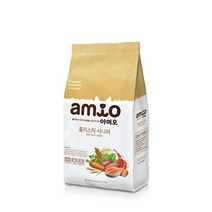 아미오 시니어 생선 홀리스틱 반려견 사료, 1.4kg, 4개