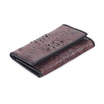 SCOAN 리얼악어가죽 3단 초미니지갑 1102