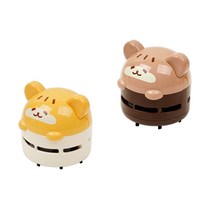 햄치 지우개 청소기 USB 충전식 책상 지우개똥 가루 키보드 클리너, 1개, 브라운